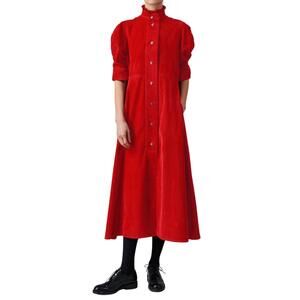 NEW THIERRY COLSON venetia dress in red
